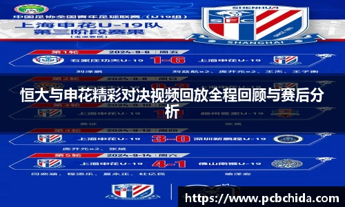 恒大与申花精彩对决视频回放全程回顾与赛后分析